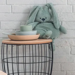 Coffret repas en silicone sable-vert (4 pièces)|Nattou Hot