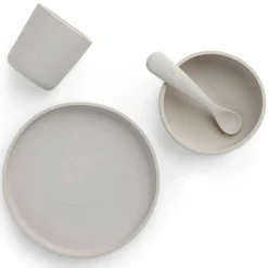 Discount Jollein Coffret repas en silicone Nougat (4 pièces)