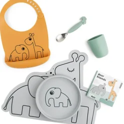 Coffret repas Goodie box silicone Multicolore (7 pièces)|Done by Deer