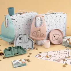 Coffret repas Goodie box silicone Multicolore (7 pièces)|Done by Deer