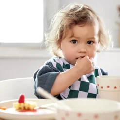 Online Lässig Coffret repas Happy Rascals Coeur lavande (4 pièces)