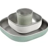 Clearance Béaba Coffret repas inox sage green