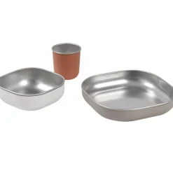 Coffret repas inox terracotta|Béaba Clearance