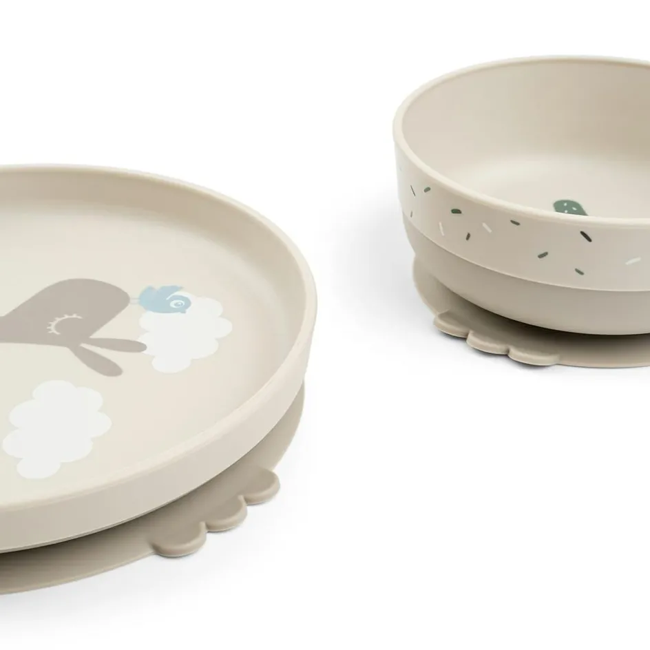 Coffret repas Lalee Sable (3 pièces)|Done by Deer Clearance