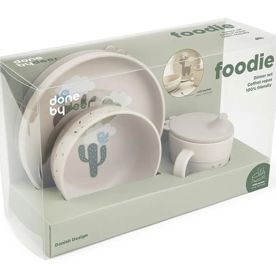 Coffret repas Lalee Sable (3 pièces)|Done by Deer Clearance