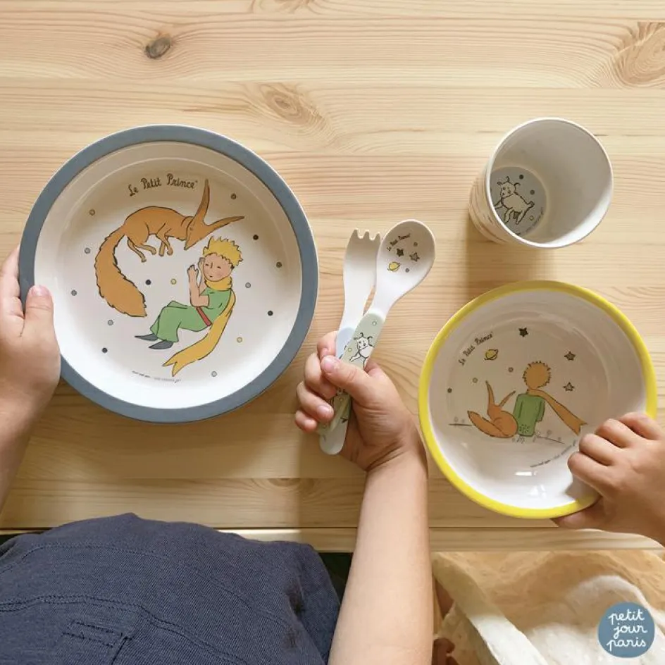 Clearance Petit Jour Paris Coffret repas Le Petit Prince bleu (5 pièces)