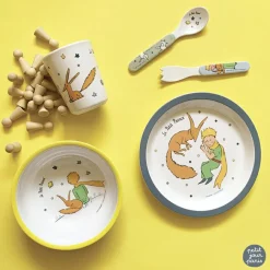Clearance Petit Jour Paris Coffret repas Le Petit Prince bleu (5 pièces)