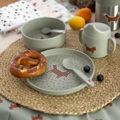 Coffret repas Little Forest Renard (4 pièces)|Lässig Online