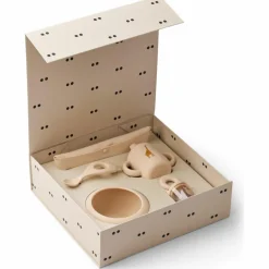 Coffret repas Mileah Apple Blossom (5 pièces)|Liewood