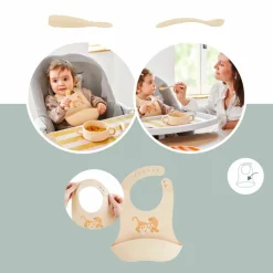 Babymoov Coffret repas Mini Roar (4 pièces)