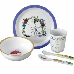 Coffret repas Moomin bleu (5 pièces)|Petit Jour Paris Best