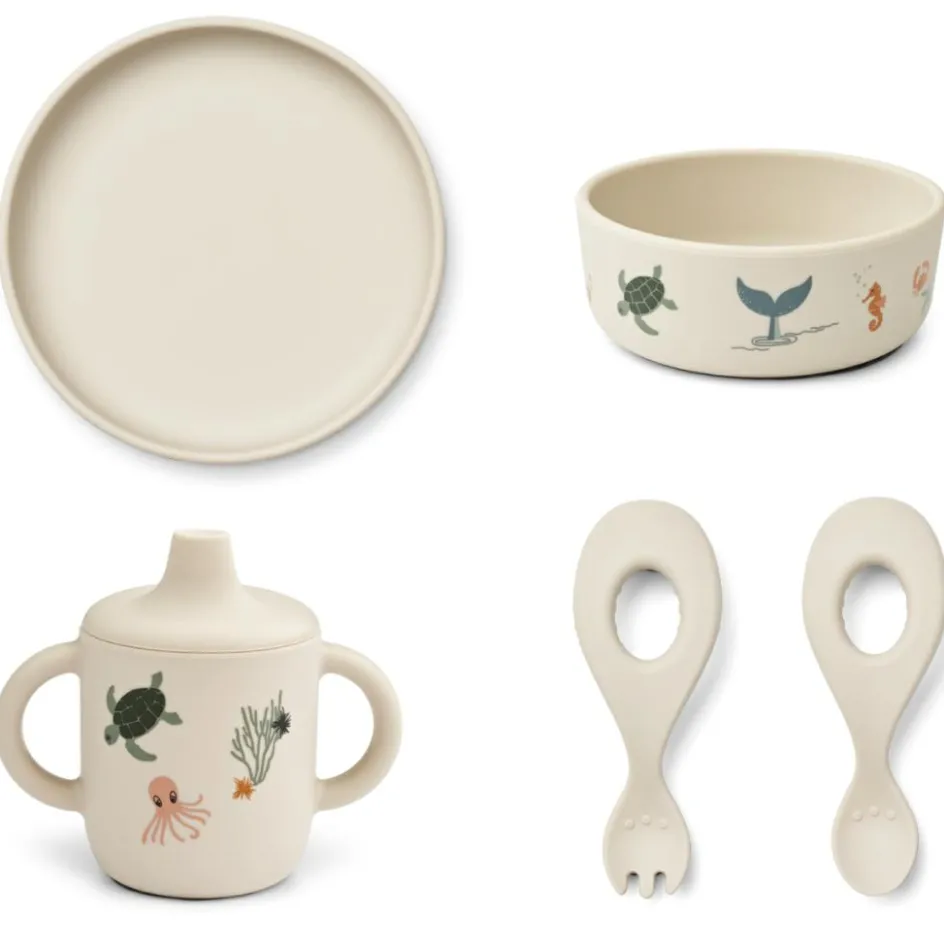 Online Liewood Coffret repas Ryle Sea Creature (5 pièces)