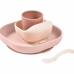 Coffret repas silicone Barbe à papa (4 pièces)|Béaba Clearance