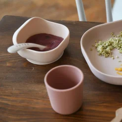 Coffret repas silicone Barbe à papa (4 pièces)|Béaba Clearance