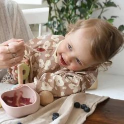 Coffret repas silicone Barbe à papa (4 pièces)|Béaba Clearance