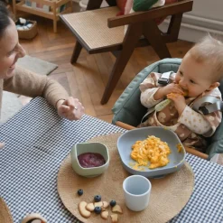 Béaba Coffret repas silicone Galet (4 pièces)