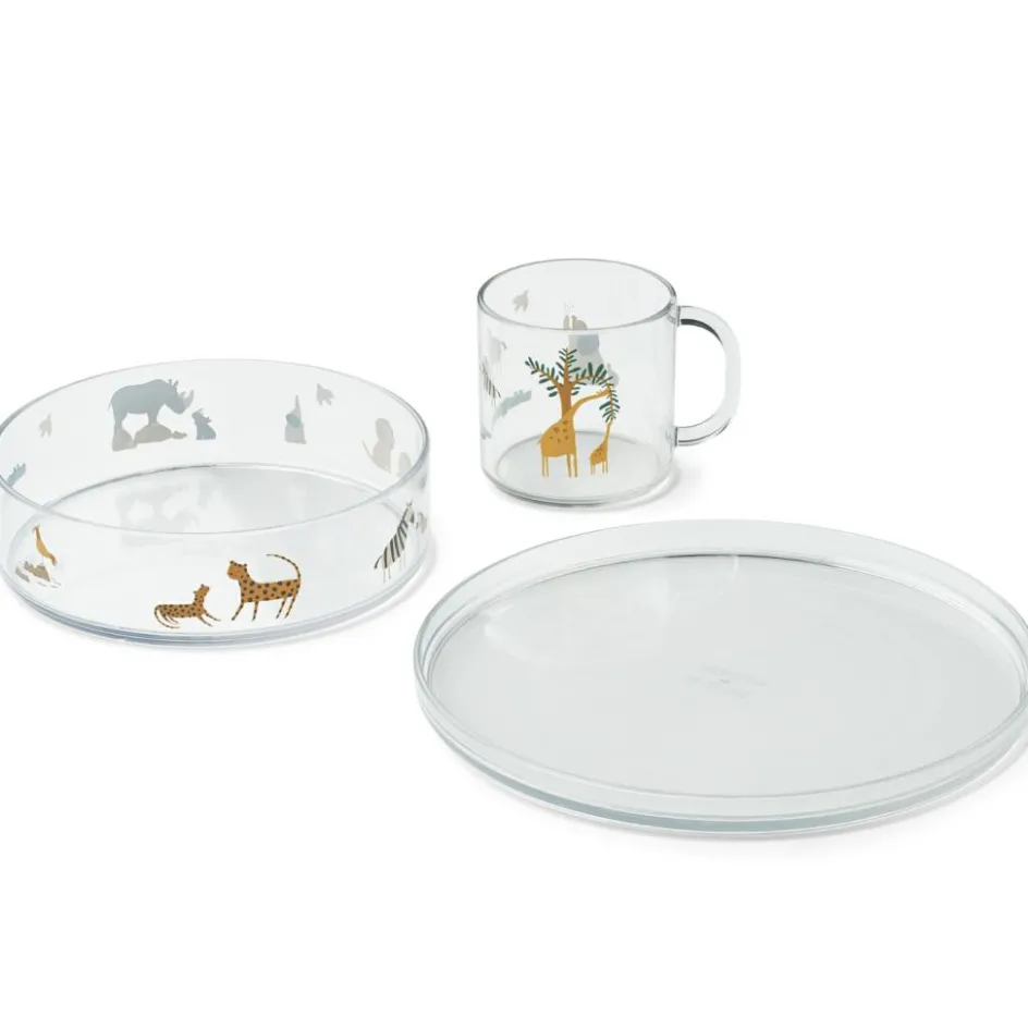 Coffret repas Siva All Together (3 pièces)|Liewood Outlet