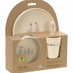 Clearance Lässig Coffret repas Tiny Farmer mouton et oie naturel