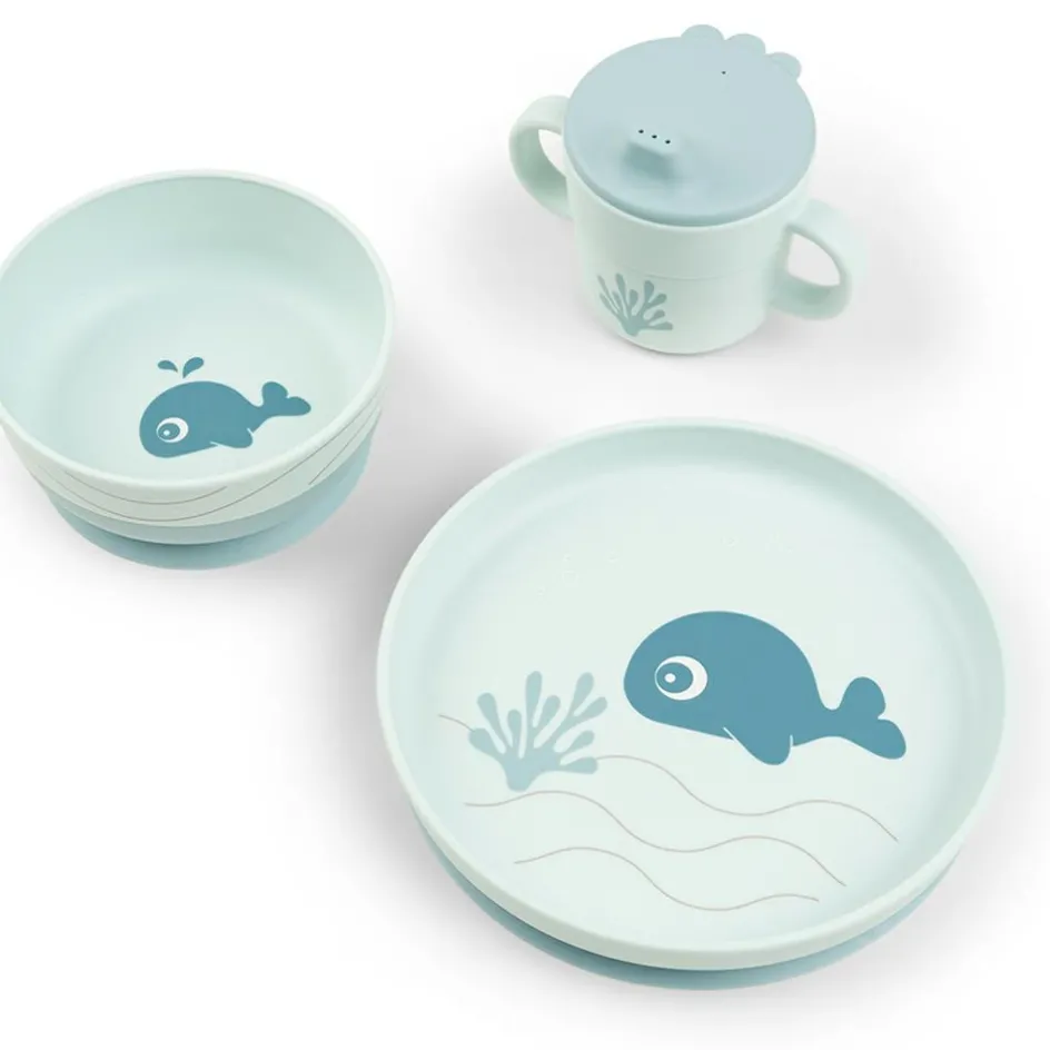 Coffret repas Wally Bleu (3 pièces)|Done by Deer Discount