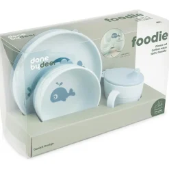 Coffret repas Wally Bleu (3 pièces)|Done by Deer Discount