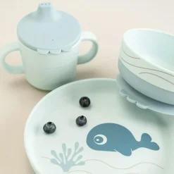 Coffret repas Wally Bleu (3 pièces)|Done by Deer Discount