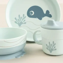 Coffret repas Wally Bleu (3 pièces)|Done by Deer Discount