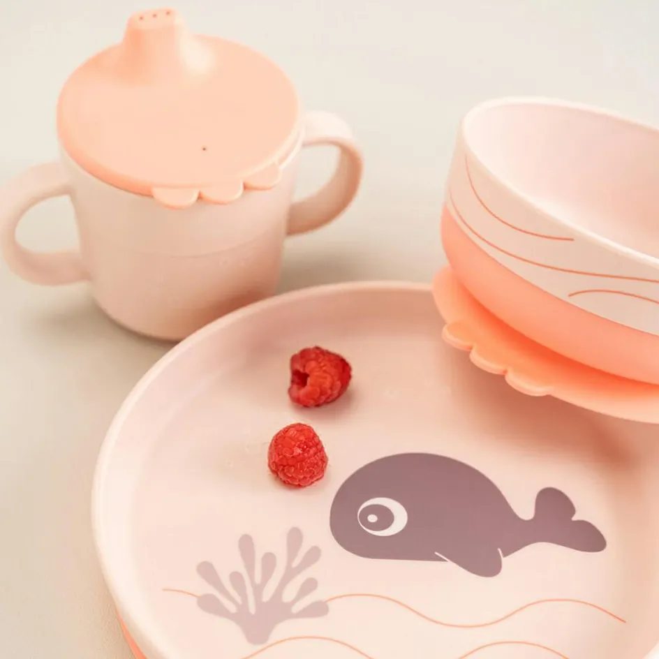 Coffret repas Wally Rose (3 pièces)|Done by Deer Sale