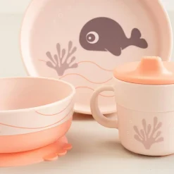 Coffret repas Wally Rose (3 pièces)|Done by Deer Sale