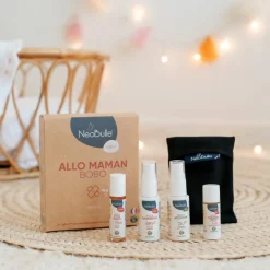 Online NéoBulle Coffret soins essentiels Allo maman bobo ! (4 huiles + 1 pochette)