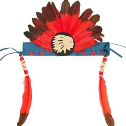 Clearance Souza For Kids Coiffe indienne Anoki rouge