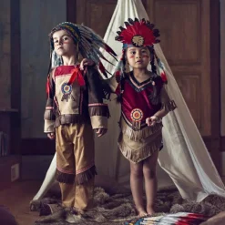 Clearance Souza For Kids Coiffe indienne Anoki rouge