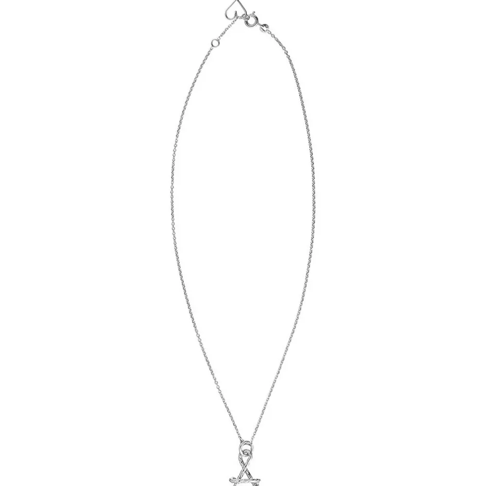 Collier chaîne Grande initiale argent (personnalisable)|Padam Padam Discount