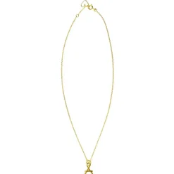 Hot Padam Padam Collier chaîne La petite majuscule goldfilled jaune (personnalisable)