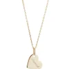Discount Petits trésors Collier enfant Kids coeur personnalisable (plaqué or)