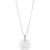 Collier enfant mini charm médaille (argent 925°)|Petits trésors Discount