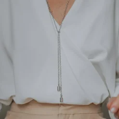 Collier Mes Petits Poids personnalisable (argent rhodié)|Mon Petit Poids Discount