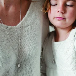 Collier personnalisable argenté rhodié|Mon Petit Poids Online