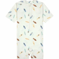 Discount Lässig Combinaison anti-UV Planches de surf écru (19-24 mois)