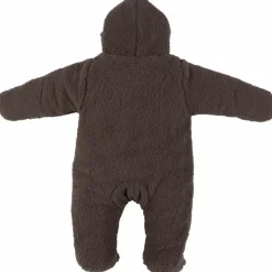 Clearance Noukie's Combinaison pilote en Groloudoux sherpa chocolat (3 mois)