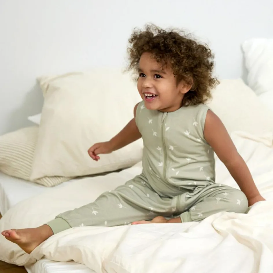 Combinaison pour dormir Feuille olive TOG 0,5 (2-4 ans)|Lässig Best