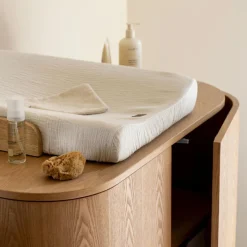 Commode à langer 2 portes Yume Natural Ash|Quax Sale