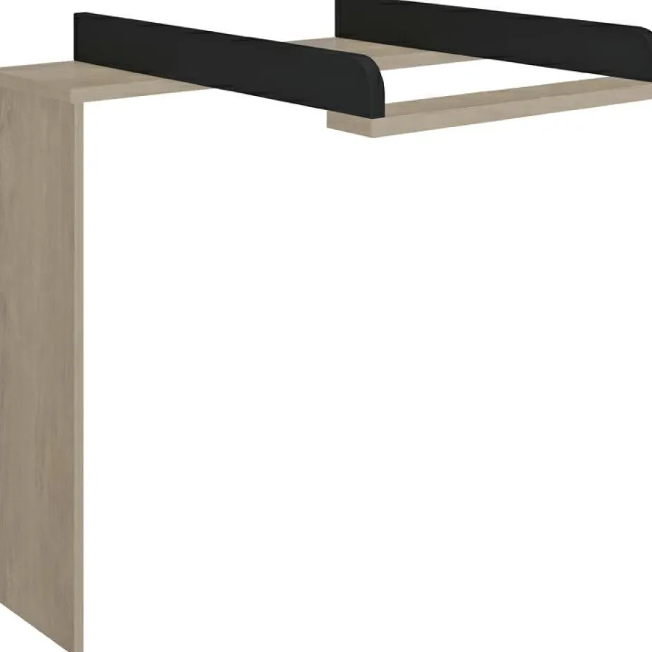 Commode à langer 3 tiroirs en chêne blond noir Marcel|Galipette Outlet