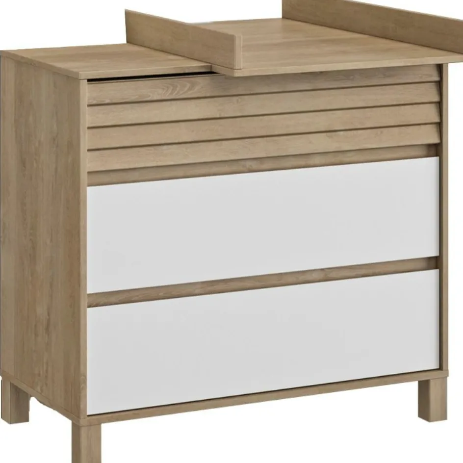 New Galipette Commode à langer 3 tiroirs Achille