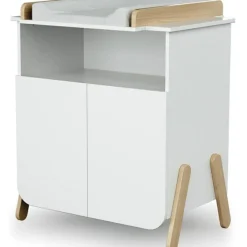 Online AT4 Commode à langer en bois de hêtre Pirate blanc