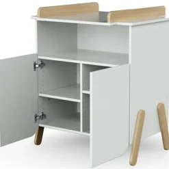 Online AT4 Commode à langer en bois de hêtre Pirate blanc