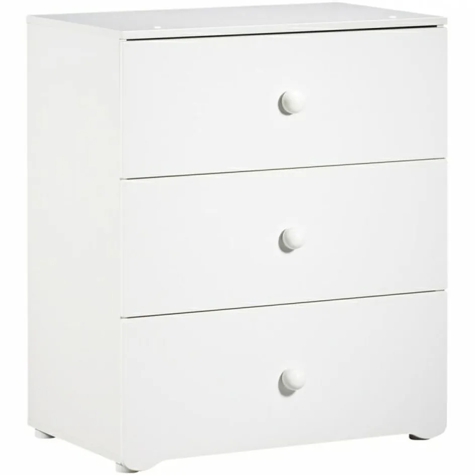 Commode à langer New Basic Boutons boule blancs|Baby Price Online