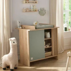 Best Sauthon mobilier Commode 1 porte Tokyo sauge