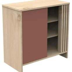 Commode 1 porte Tokyo terracotta|Sauthon mobilier Best