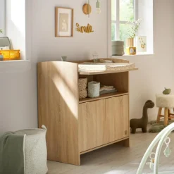 Commode 2 portes et 1 niche Azur|Sauthon mobilier New