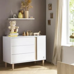 Commode 3 tiroirs et 1 porte Paloma|Sauthon mobilier New